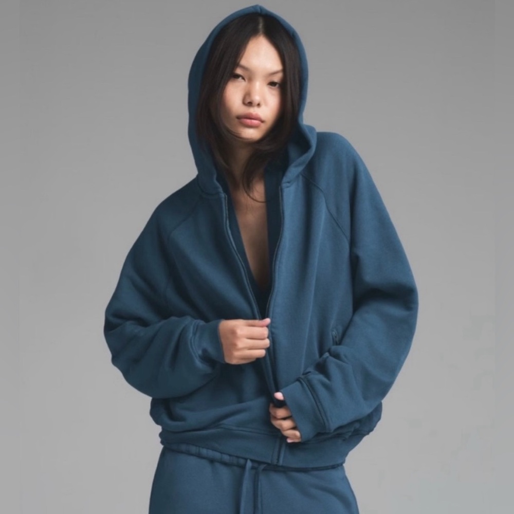 Skims French terry relaxed hoodie - XS
